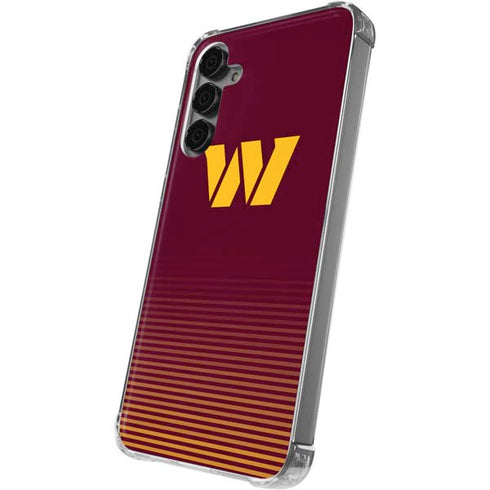 NFL Washington Commanders Breakaway Galaxy S24 Plus Clear Case